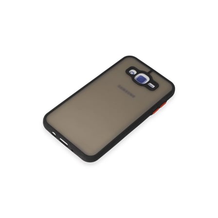 Samsung Galaxy J7 Kılıf Montreal Silikon Kapak - Siyah