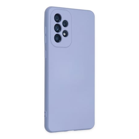 Samsung Galaxy A23 4g Kılıf Nano İçi Kadife Silikon - Lila