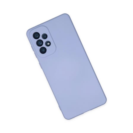 Samsung Galaxy A23 4g Kılıf Nano İçi Kadife Silikon - Lila