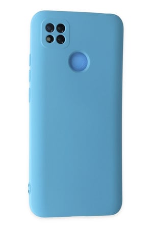 uryport Xiaomi Redmi 9C Kılıf Nano içi Kadife Silikon - Mavi