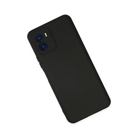 Vivo Y15s Kılıf Nano İçi Kadife Silikon - Siyah