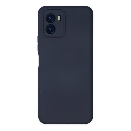Vivo Y15s Kılıf Nano İçi Kadife Silikon - Lacivert