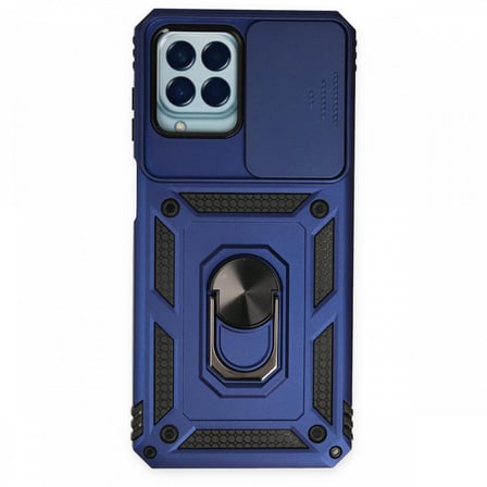 Samsung Galaxy M33 Kılıf Pars Lens Yüzüklü Silikon