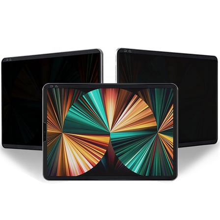 iPad Pro 12.9 (2021) Tablet Hayalet Full Glue Ekran Koruyucu