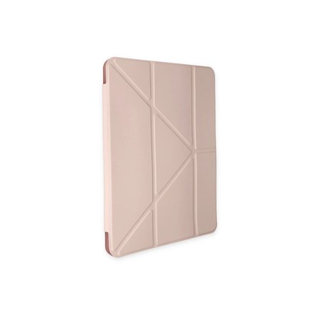 Samsung Galaxy P610 Tab S6 Lite 10.4 Kılıf Kalemlikli Mars Tablet Kılıfı - Rose Gold