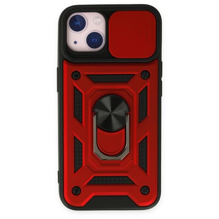 iPhone 14 Kılıf Pars Lens Yüzüklü Silikon