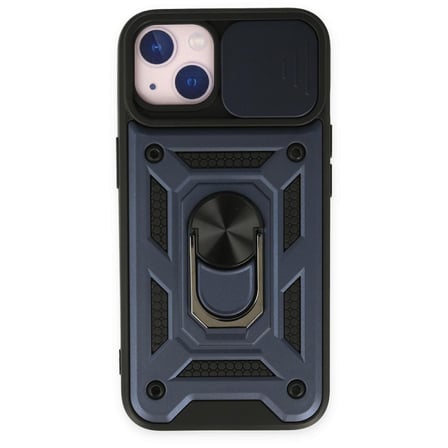 iPhone 14 Kılıf Pars Lens Yüzüklü Silikon