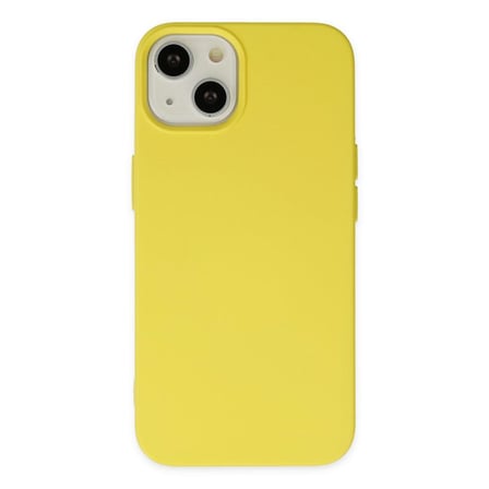iPhone 14 Kılıf Nano içi Kadife  Silikon