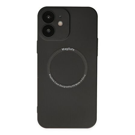 iPhone 12 Kılıf Jack Magneticsafe Lens Silikon