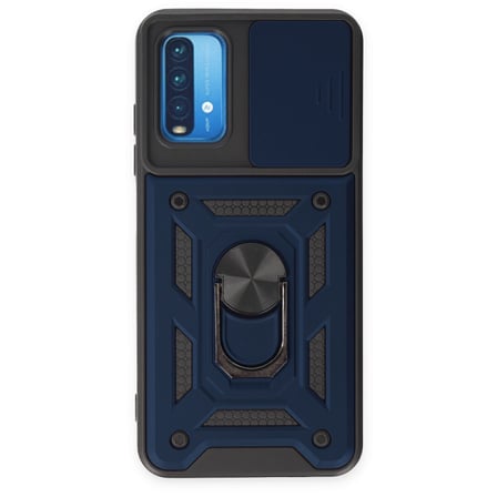 Xiaomi Redmi Note 9 4G Kılıf Pars Lens Yüzüklü Silikon