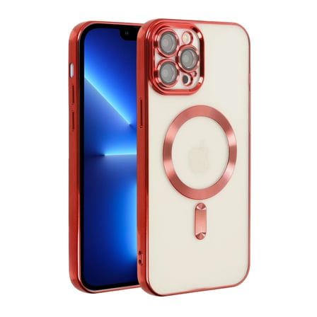 iPhone 13 Pro Kılıf Kross Magneticsafe Kapak - Kırmızı