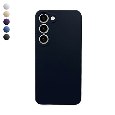 Samsung Galaxy S23 Kılıf Kamera Korumalı Lansman Silikon Kapak