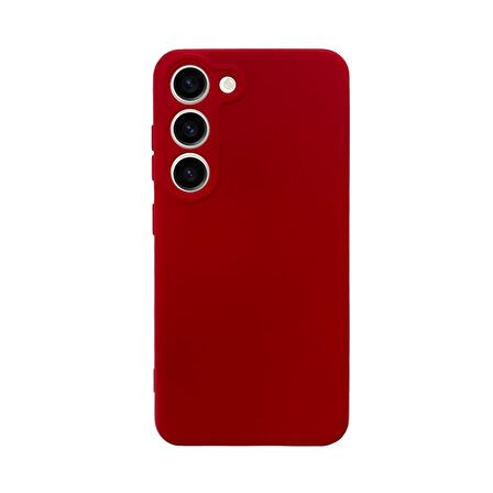 Samsung Galaxy S23 Kılıf Kamera Korumalı Lansman Silikon Kapak