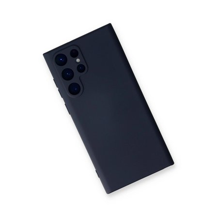 Samsung Galaxy S23 Ultra Kılıf Nano İçi Kadife Silikon - Lacivert