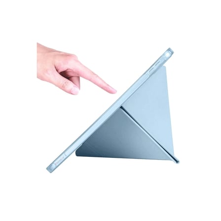 Apple iPad 2022 10.9 (10.nesil) Kılıf Kalemlikli Mars Tablet Kılıfı - Mavi