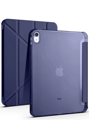 uryport Apple iPad 2025 10.9 10.Nesil (A16) Kılıf Kalemlikli Mars Tablet Kılıfı - Lacivert