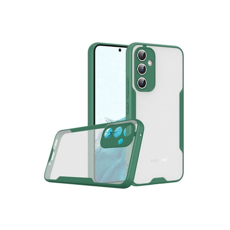 Newface Samsung Galaxy A14 4G Kılıf Platin Silikon - Yeşil