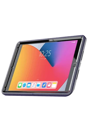 Newface Apple iPad 10.2 (7.nesil) Kılıf Hand Strap Tablet Kılıfı - Lacivert