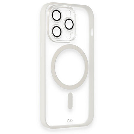Newface Grand iPhone 13 Pro MagSafe Kılıf - Beyaz