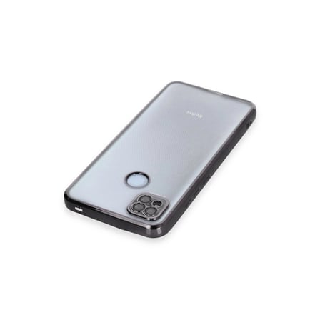 Xiaomi Redmi 9c Kılıf Kamera Korumalı Lensli Silikon - Siyah