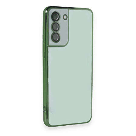 Samsung Galaxy S21 FE Kılıf Razer Lens Çerçeveli Silikon Kapak