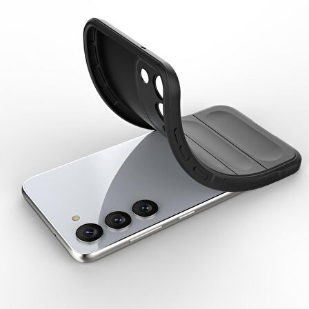 Samsung Galaxy S23 Plus Kılıf Optimum Lens Çerçeveli Silikon Kapak