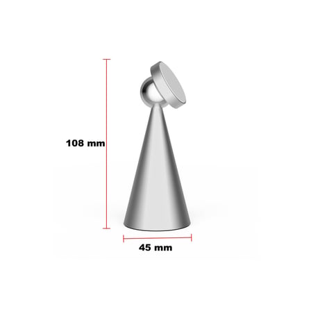 Newface WS01 Magnetli Holder - Gümüş