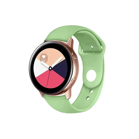 Newface Watch 22mm Klasik Kordon - Açık Yeşil