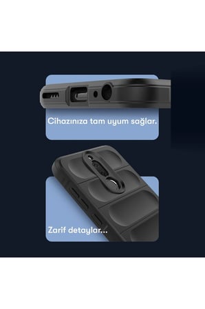 Uray store Huawei Mate 10 Lite Kılıf Optimum Silikon - Kırmızı
