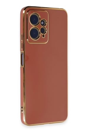 uryport Xiaomi Redmi Note 12 4G Kılıf Volet Silikon - Kırmızı