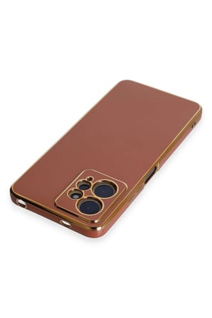 uryport Xiaomi Redmi Note 12 4G Kılıf Volet Silikon - Kırmızı
