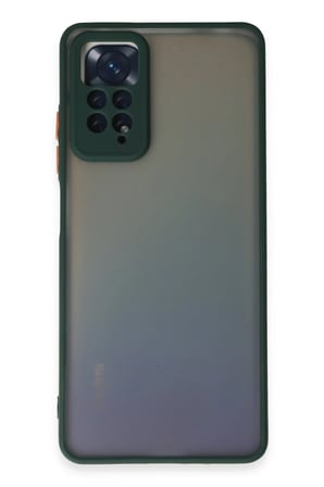 uryport Xiaomi Redmi Note 12 Pro 4G Kılıf Montreal Silikon Kapak - Yeşil