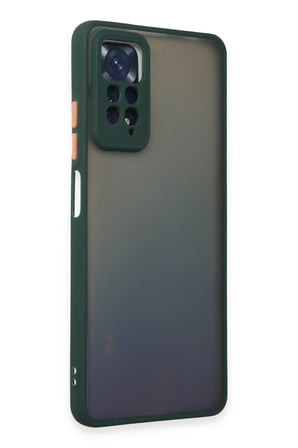 uryport Xiaomi Redmi Note 12 Pro 4G Kılıf Montreal Silikon Kapak - Yeşil