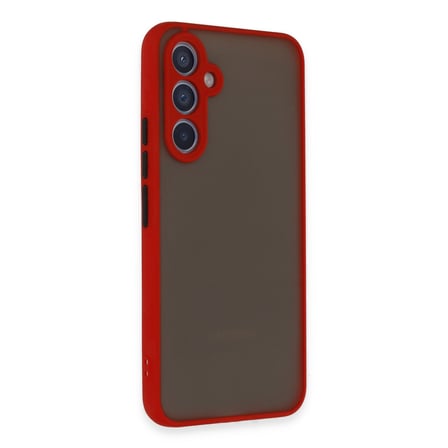 Newface Samsung Galaxy A54 5G Kılıf Montreal Silikon Kapak - Kırmızı