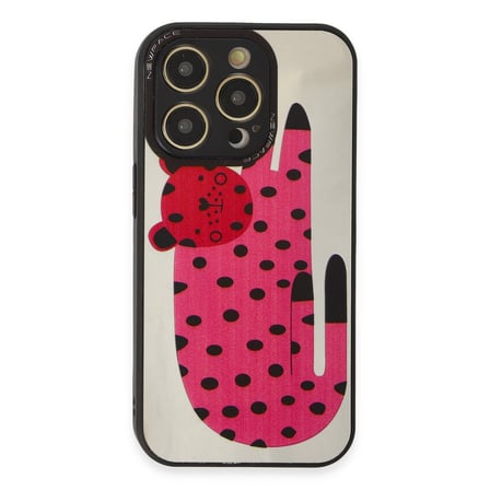 Newface iPhone 12 Pro Max Kılıf Mirror Desenli Kapak - Mirror - 12