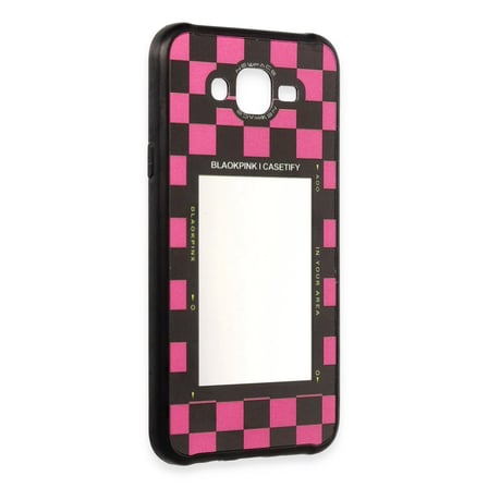 Samsung Galaxy J7 Kılıf Mirror Desenli Kapak - Mirror - 8