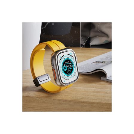 Apple Uyumlu Watch 38mm Kr412 Elegance Stylısh Kordon (saat Değildir) - Füme