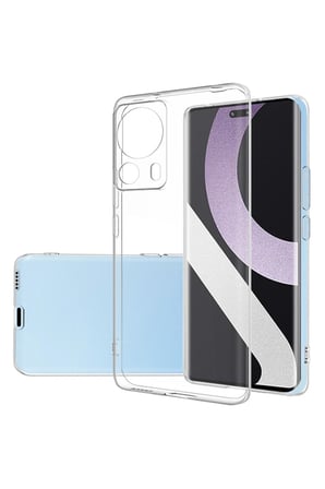 Uryport Xiaomi Mi 13 Lite Kılıf Lüx Şeffaf Silikon