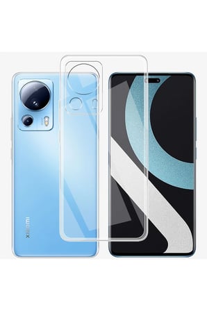 Uryport Xiaomi Mi 13 Lite Kılıf Lüx Şeffaf Silikon