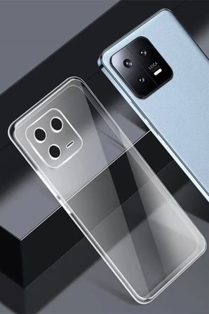 Uryport Xiaomi Mi 13 Pro Kılıf Lüx Şeffaf Silikon