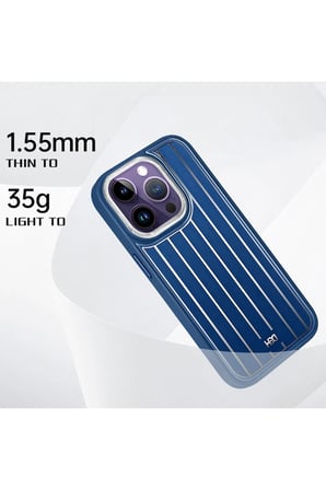 Fuchsia iPhone 14 Pro ile Uyumlu Kılıf HBC-190 Kolaj Kapak - Siyah