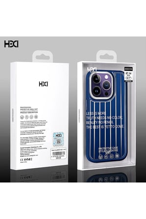 Fuchsia iPhone 14 Pro Max ile Uyumlu Kılıf HBC-190 Kolaj Kapak - Kahverengi