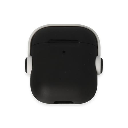 Apple Airpods 2 (2.nesil) Cool Kılıf - Siyah-Beyaz