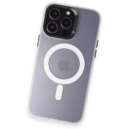 Joko Mateks iPhone 13 Pro Max Magsafe Kılıf - Beyaz