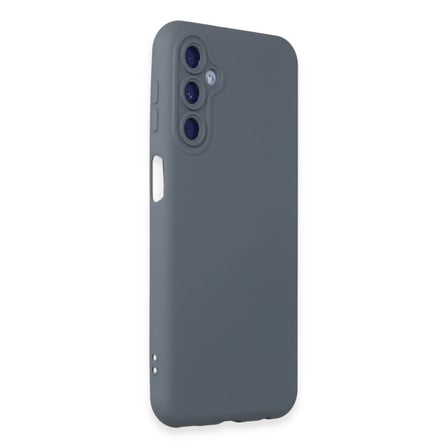 Samsung Galaxy M14 5g Kılıf Nano İçi Kadife Silikon - Gri