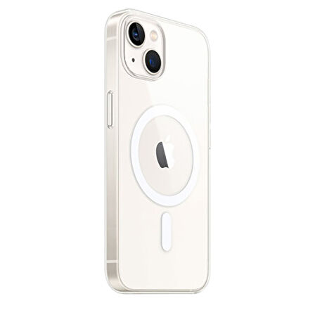 Newface Pc Real iPhone 15 MagSafe Kılıf - Şeffaf