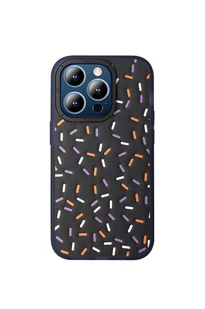 Fuchsia iPhone 15 Pro ile Uyumlu Kılıf HBC-222 Bern Kapak - Gri