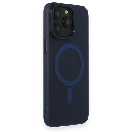 Newface Lodos iPhone 15 Pro Max MagSafe Kılıf - Mavi