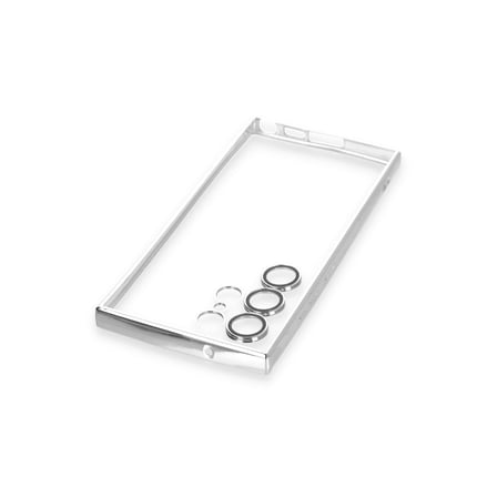 Samsung Uyumlu Galaxy S24 Ultra Kılıf Kamera Korumalı Lensli Silikon - Mor