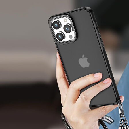 iPhone 15 Pro Max Kılıf Elegant Seri Silikon Kapak